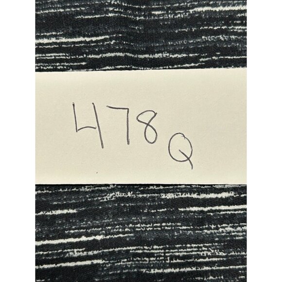 Croft & Barrow Womens Black White Half Zip Pullover Top Size Small - Picture 6 of 8